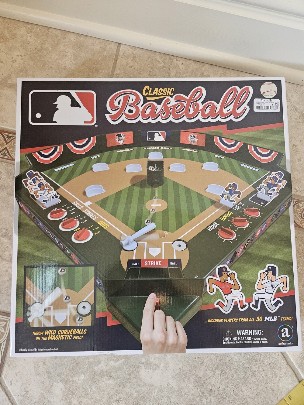 MLB Classic Baseball Board Game - Green, Red, White